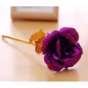 Day Flowers Wreaths Gift Christmas Decorative Gold Foil Plated Rose Creative Gifts Lasts Forever For Valentine 'S Girl Gifts Cn23 s s