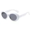 Fashion Trendy Trendy Street Scap occhiali da sole vintage ragazzi occhiali da sole ovali cool occhiali da sole unici da spiaggia