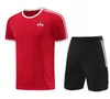 24 HOMMES COMPRISEMENTS TECH TECH SECTER Designer Shirts Short Short Two-Piece Fitness Costume Imprimé séchage rapide et t-shirt de basket-ball de sport respirant Jogger