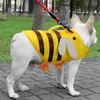 Appareils pour chiens Houstable pour animaux de sauvetage ajusté Vente molle Adjuds Little Bee Swimming Vêtements pour chiens chats