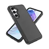 Luxury 2 in 1 Silicone Vogue Telefono Custodia per Samsung Galaxy A55 5G durevole business robusto affari anti-slitta