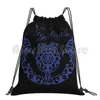 Ryggsäck Nightwish Band DrawString väskor Gym Bag Waterproof Musical Group Cover