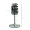 Microphones Vintage Style Classic Dynamic Vocal Microphone Universal Stand Compatible Retro Live Performance Karaoke Studio Recording micro