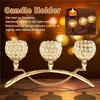 Bougettes Crystal Ball Candlestick Party Accessoires Romantic Home Tea Light Wedd