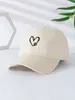 Ball Caps Trendy Apparel Shop P Print Heart Love Embroidered Low Profile Soft Basketball Hat