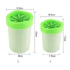 Dog Apparel Pet Cats Cleaner Dogs Foot Clean Cup For Cleaning Tool Plastic Washing Brush Washer Accessories