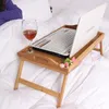 Plateaux de thé pliants de petite table japonais paresseux mobile bambou ordinateur bureau de confinement dortoir