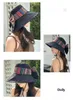 Ethnic Wind Fishermans Hat Childrens Collapsible Largebrimmed Sun Hat Fashion Travel Vacation Cycling Sunscreen Sun Hat 240514