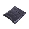 Principal de presente 100pcs tamanho 25x31 4cm Black Express Bag Poly Mailer Envelope Sacos de plástico de vedação auto -adesiva auto -adesiva