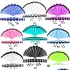 Pluggar tunnlar 36st/lot akryl öronmätare avsmalnande och pluggsträckningssatser blandade färg kött tunnlar expansion kropp piercing smycken g dh2mq