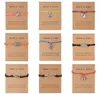 Rinhoo Life Tree Charm Bracelets pour femmes hommes Enfants Lucky Red String Amitié Souhait Bracelets Bijoux Gift Ajustement 2365591