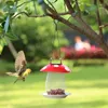 Other Bird Supplies Mushroom / Frog Feeder Solar Lamp Lights Wild Hanging Metal Mesh For Outdoor Decoration Vil