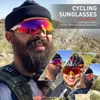 Велосипедные очки мужчины мода Mtb Mountain Road Bike Eyewear Женщины крутые велосипедные солнцезащитные очки езды на открытом воздухе спортивные очки 240514