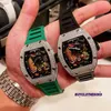 Watch Watch Classic Wristwatch Diamonds على الاتصال الهاتفي ، Dragon Tiger Quest for Men الراقية والمعصم الكوارتز في الغلاف الجوي WL PMXF
