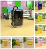 Mini Gift Wrap Forcase Candy Joxes البلاستيك أكريليك أمتعة السفر لأمتعة استحمام الطفل مفضلات الزفاف مربع هدايا الطفل 0 88L9602957