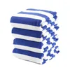 Towel Thicken Large Stripe Cotton Bath Towels For Adults Yarn-dyed Sauna Beauty Pool Swimming Beach Home Shower Bathroom