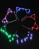 CAT EAR LED LED BAND Hair Hoop Bandavy Wedding Party Accessories Decorações de máscaras de cabeça para máscaras fofas 5yk bz2158583