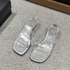 Brand Designer Sandals Femmes Chaussures en cuir Slipper Giuusepepe Zanot High Heel Sandale Classic Flat Slides Plack Slipper Femmes Slippers Chaussures à talons épais