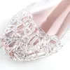 Rome Style Sandals For Women 2024 Summer Jelly Shoes Hollow Out Flat With Plastic Ladies Fashion ShoesSandals saa