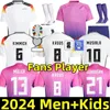 2024 Maillots de football en Allemagne set 24 25 25 Coupe d'Europe Home Away Hummels Kroos Werner Reus Muller Gotze Men Women Kid Kit Jouer Player Version Football Shirt