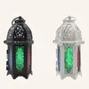 Bandlers porteurs de style marocain lanterne vintage pour les événements Fêtes et mariages (blanc)
