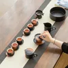 TEAWARE SETS CERAMIC TRAVER SERVICE TEA SET POT MUGS Kettle Luxury Gaiwan Porcelain Maker Cutlery Porcelanato Kitchen YX50TS