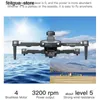 DRONES L600 PRO MAX DRONE 4K TRE AXIS PTZ HD Dual Camera GPS 5G WiFi RC FPV DRONE LASER Hinder Undvikande Borstless Motor Four Helicopters S24513