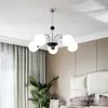 Chrome/Bronze Ceiling Lights for Dining Bed room Living room decoration E27 bulb Glass ball Nordic Ceiling Lamp indoor lighting
