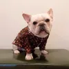 豪華なデザイナーペット服犬シャツトレンディな小さな犬ビチョンシュムムムーザーテディポメラニアンビッグドッグジャイアント高価な猫スタイリッシュな古い花