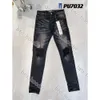 2024 Lila Jeans Designer Herren Jeans Pant Purple Brand Jeans Modetrends High-End-Qualität Straight Design Retro Streetwear Casual Joggers Joggers Pant 648