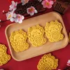 Baking Moulds 2024 Chinese Spring Festival Cartoon Dragon Cookie Mold Year Fondant Pressing Holiday Tool