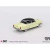 Diecast Model Cars Minigt 1 64 Capri 1954 Premier Yellow Alloy Car Model 561 T240513