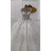 كرات رائعة فساتين الزفاف كريستال حبات السباغيتي مشرقة من الدانتيل عاريات ثوب الزفاف رداء مخصص دي خاص