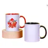 Tasses joyeux anniversaire bleu 15 oz 11 boîte ondulée à deux tons tasse de café personnalisé pour l'impression sublimation