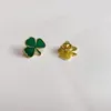 Brooches Wholesale 500pcs/alot St. Patrick's Day Clover Lapel Pin Brooch Three-leaf Pins Irish Holiday Gifts