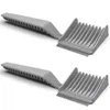 Professional Anti-static plastic Barbers Flat Comb Men Cutting Comb Hair Clipper Hairdressing barber tools