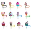 Other Home Decor Ice Cream Theme St Er For Cups Drinking 30 40 Oz Water Bottles Dust-Proof Caps 10Mm Cap Cup Drop Delivery Otat4 Otewd