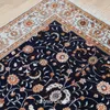 Teppiche 4'x6 'Klassische chinesische Handknoteteblumblüte schöne orientalische Teppiche Wollseide Handte Teppich (WML032)