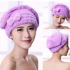 Towel Magic Quick Drying Microfiber Towels Superfiber Shower Cap Dry Hair For Women Miss Scarf Bathroom Accessories Bathrobe