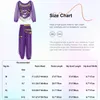 Clothing Sets Kids Girls Belly Dance Bollywood Costume Sequins Long Sleeve Crop Top With Chiffon Pants Tassels Waist Chain Hip Scarf Suit