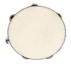 Favors Drum 6 inches Tambourine Bell Hand Held Tambourine Birch Metal Jingles Kids School Musical Toy KTV Party Percussion Toy RRE8381804