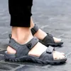 Sunmer Sandals Męskie buty skórzane sneakery letnie dla Soes na wysokim obcasie młodzieńcze marki męskie klapki Tennisandals Sa Ummer Neakers Oes's Tennis