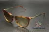 Classic Brand Retro Seinat Luerant Sunglasses 510 005 Cat Eye Havana Gold Brown 54 mm Womens