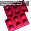 Baking Moulds WALFOS 6 Cavity Silicone Cake Mold Non-Stick Pan Decorating Tools Mousse Pudding Jelly Soap Kitchen Accessories