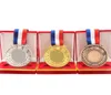 Nuove medaglie di bronzo d'argento in oro di moda medaglie di metallo personalizzate abbinano medaglie atletiche sportive 65 mm diameter4004927