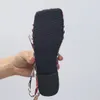 Sommer -Knöchelgurt flache Sandalen für Frauen Quadrat