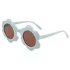sweet cute kids round flower sunglasses fashion trendy outdoor beach sunglasses boys girls ultraviolet proof sun glasses