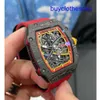 آخر RM Wrist Watch RM67-02 ساعة ميكانيكية أوتوماتيكية RM6702 German Limited Edition NTPT Fashion معصم عرضي