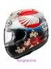 Giappone Arai RX 7x Helmet motociclistico Duhaman TT Bodyguard con coltello Haydn Tomorrow Star Big Eye Maple Leaf