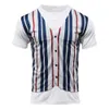 2024 Summer Men's Fashion Casual Leave Two Slim Fit Shirts V-ringknapp Henry T-shirt M514 35
